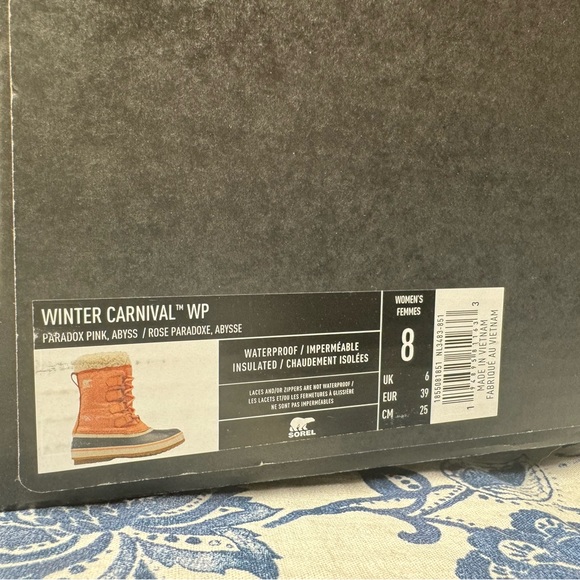❄️NWT❄️ Sorel Winter Carnival Boot - Picture 14 of 15